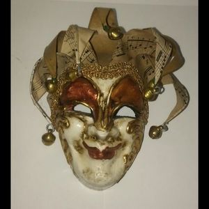 Vtg JESTER'S MASK.. Mint! & Fragile!